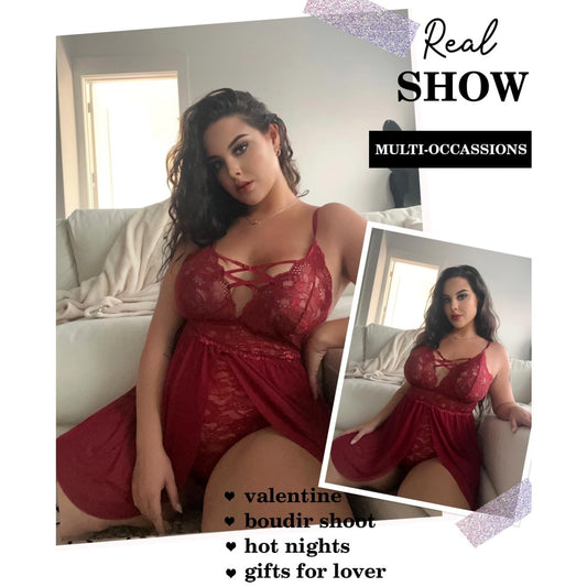 Plus Size Babydoll Lingerie
