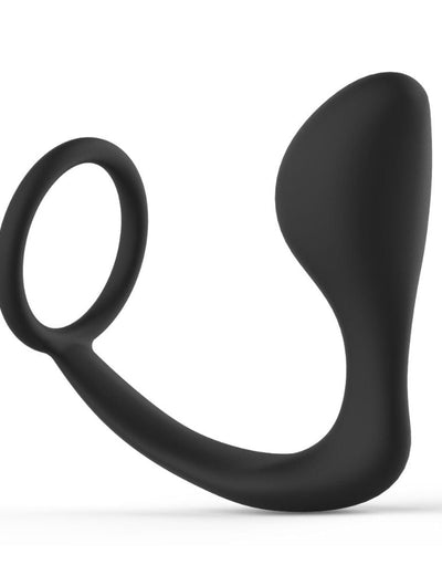 Anal Tease Silicone Cock Ring & Plug