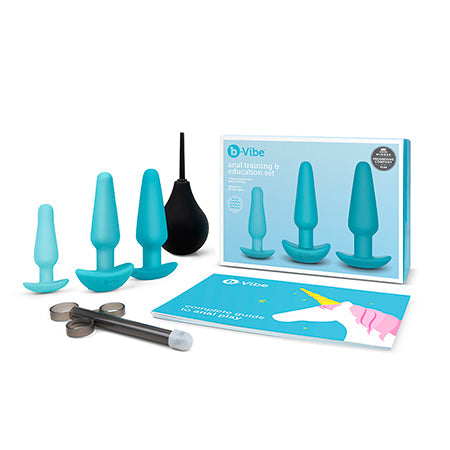 b-Vibe 7-Piece Anal Training & Education Set Teal-0